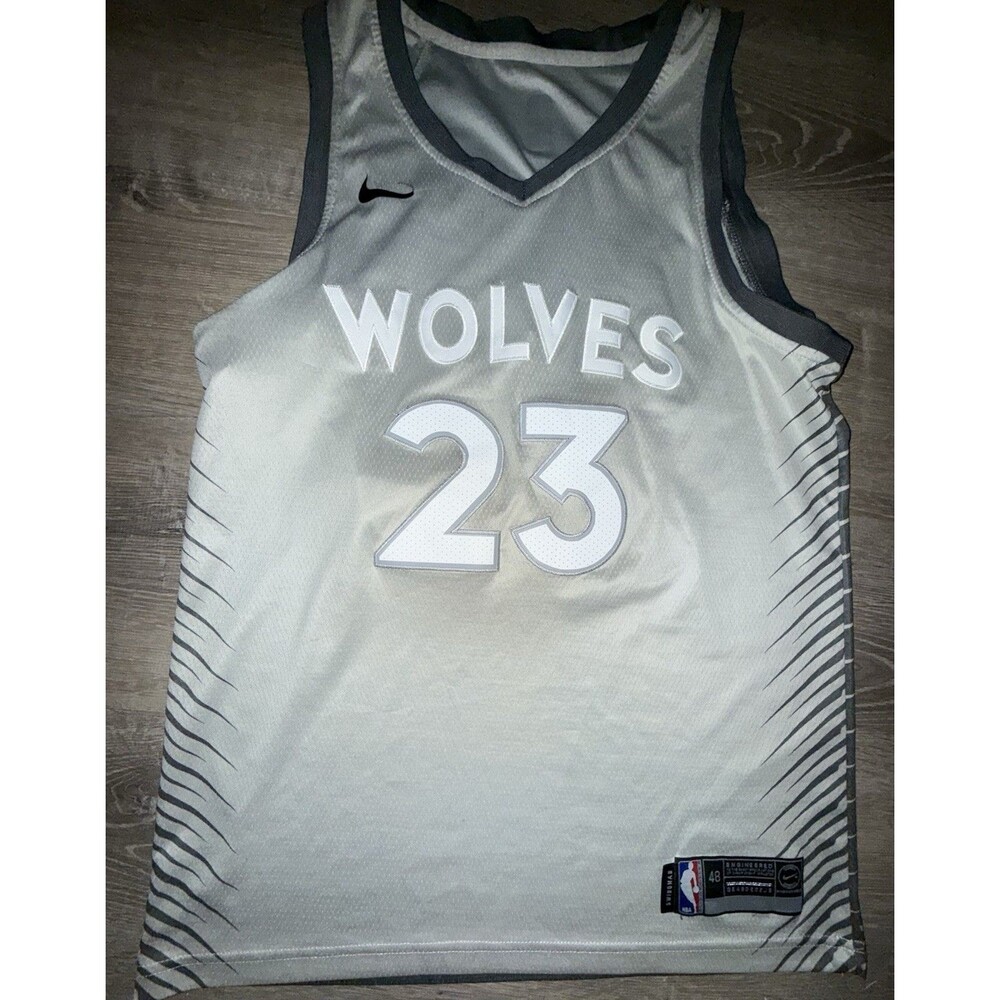 Jimmy Butler Minnesota Timberwolves Nike City Edition Swingman Jersey NBA SZ 48